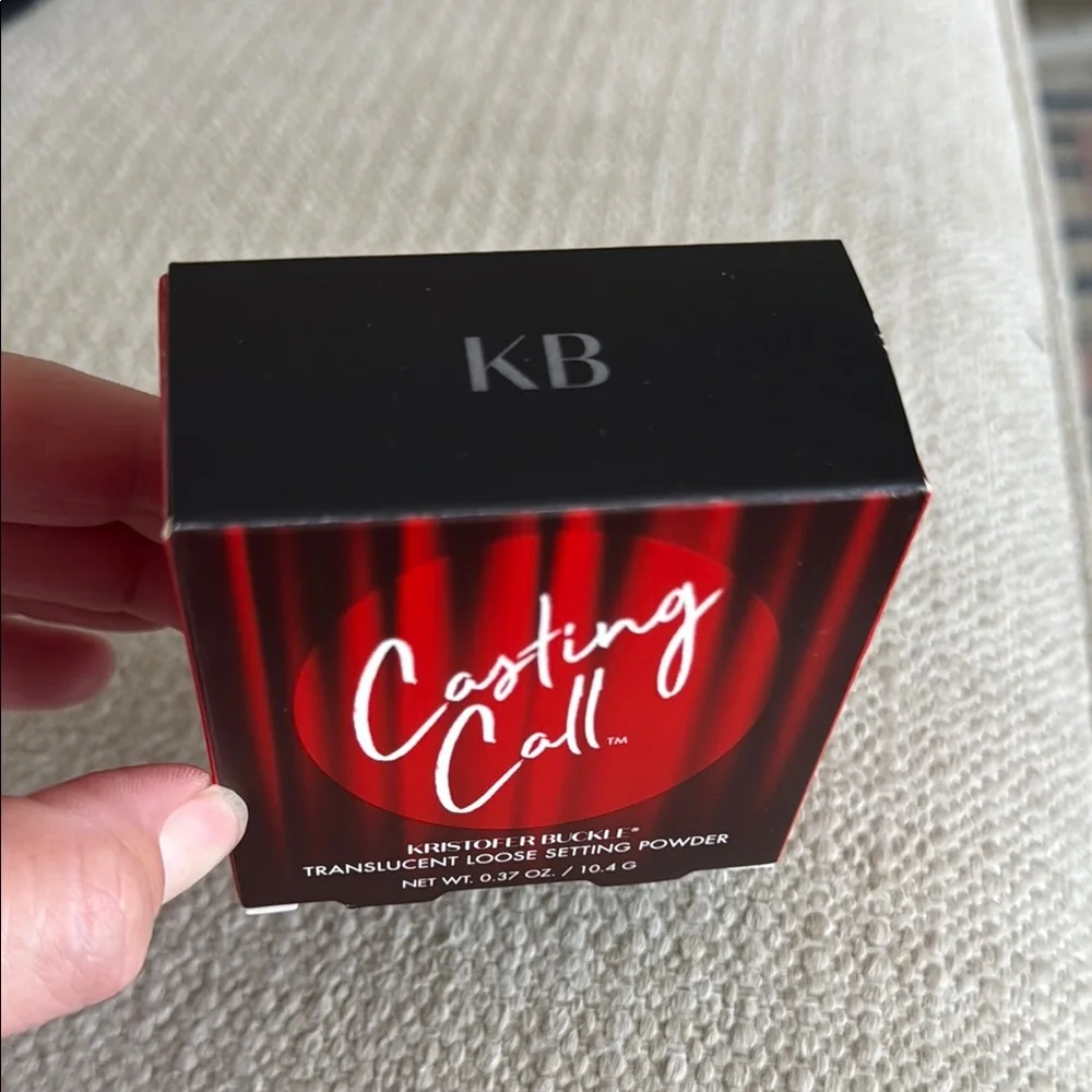 NWT KRISTOFER BUCKLE TRANSLUCENT LOOSE SETTING POWDER .37 Oz